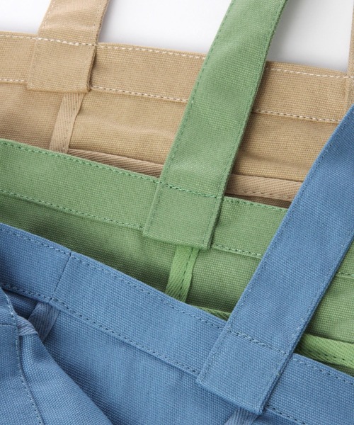 Fishs Eddy(フィッシュエディ)の「【Fishs Eddy(フィッシュエディ)】カラーロゴトートバッグM(トートバッグ・レディース・ブルー/チャコール/ベージュ/グリーン・FREE)」の16枚目の写真