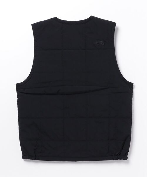 THE NORTH FACE(ザノースフェイス)の「ザ ノース フェイス THE NORTH FACE Meadow Warm Vest_メドウウォームベスト(ベスト・メンズ・ブラック/ベージュ・XL/L/M/S)」の4枚目の写真