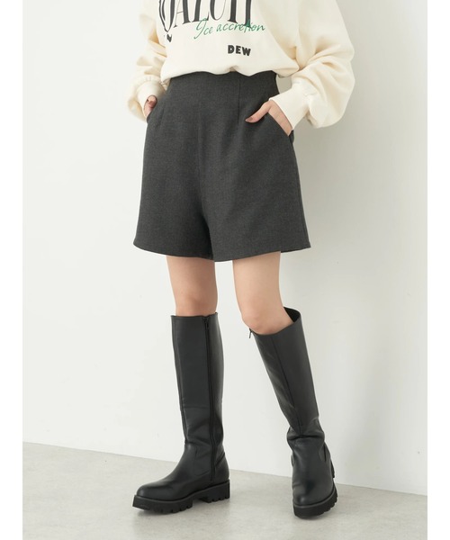 earth music&ecology（アースミュージックアンドエコロジー）の「ショートパンツ（その他パンツ・レディース・ブラウン/ブラック・FREE）」の3枚目の写真