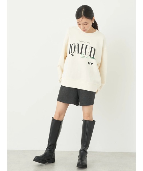 earth music&ecology（アースミュージックアンドエコロジー）の「ショートパンツ（その他パンツ・レディース・ブラウン/ブラック・FREE）」の7枚目の写真