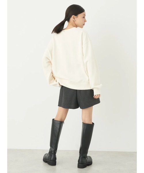 earth music&ecology（アースミュージックアンドエコロジー）の「ショートパンツ（その他パンツ・レディース・ブラウン/ブラック・FREE）」の9枚目の写真