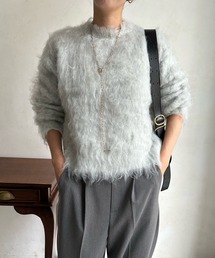 DouDou | シャギープルオーバー(ニット/セーター)