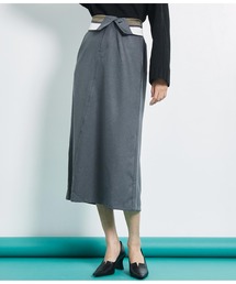 Settimissimo | マーベルト 折り返し バックスリット 2WAYスカート(スカート)