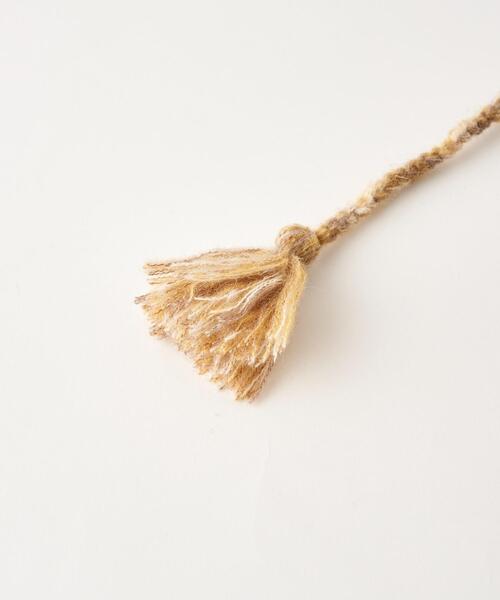 WEGO(ウィゴー)の「WEGO/ネコミミフリンジ付きニットキャップ(ニットキャップ/ビーニー・レディース・その他1/ブラック/ブラウン・FREE)」の15枚目の写真