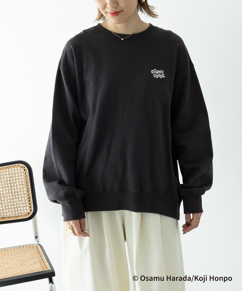 LEPSIM(レプシィム)の「【OSAMU GOODS×LEPSIM】スウェット 988860(スウェット・レディース・チャコールグレー/ホワイト/ホワイト系その他/グレー系その他/ベージュ系その他/ベージュ・FREE)」の21枚目の写真