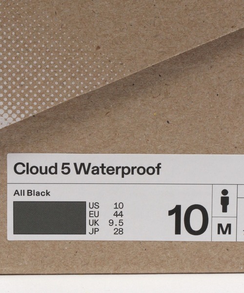 On（オン）の「【On(オン)】Cloud 5 Waterproof（スニーカー・メンズ・ブラック/ライトグレー・26.5cm/27cm/27.5cm/28cm）」の19枚目の写真