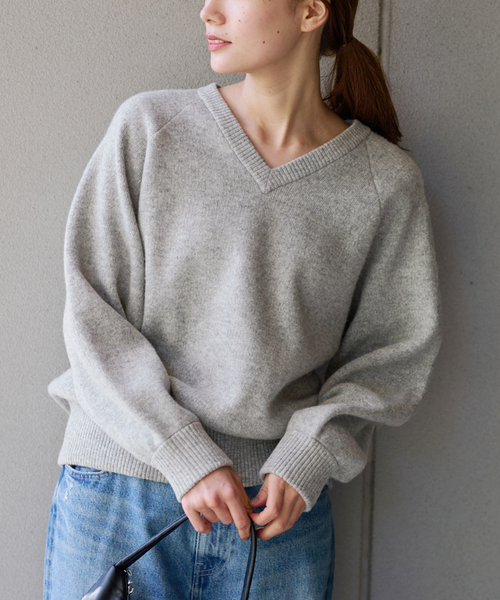 セール】≪追加≫AQUA Vネックプルオーバー2（ニット/セーター