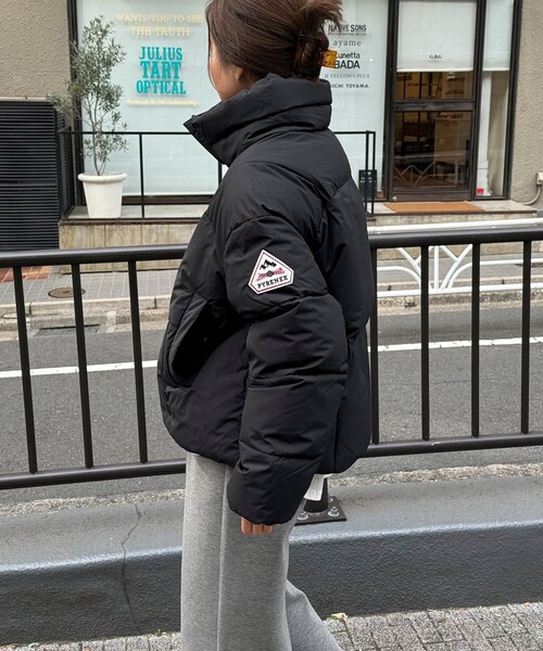 Pyrenex(ピレネックス)の「【PYRENEX/ピレネックス】HARMONIE CROP ダウンジャケット(ダウンジャケット/コート・レディース・ブラック/ベージュ・38)」の5枚目の写真