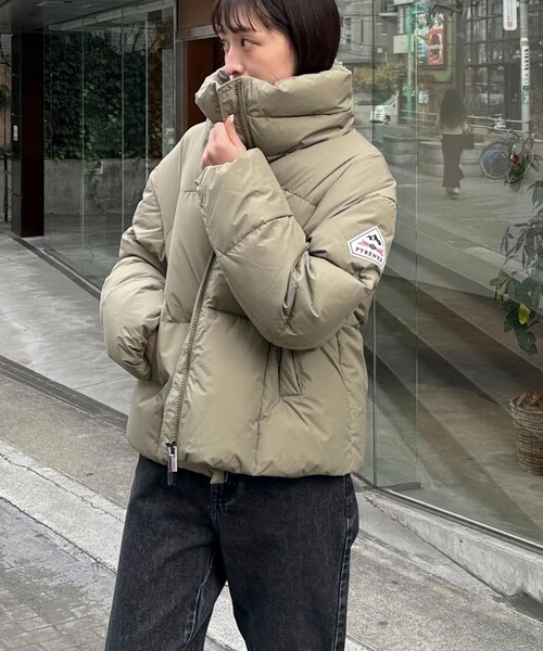 Pyrenex(ピレネックス)の「【PYRENEX/ピレネックス】HARMONIE CROP ダウンジャケット(ダウンジャケット/コート・レディース・ブラック/ベージュ・38)」の11枚目の写真