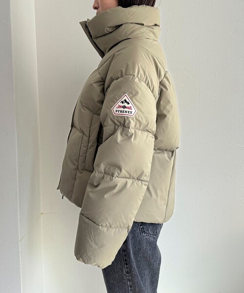 Pyrenex(ピレネックス)の「【PYRENEX/ピレネックス】HARMONIE CROP ダウンジャケット(ダウンジャケット/コート・レディース・ブラック/ベージュ・38)」の20枚目の写真