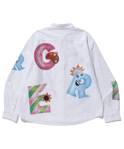 XLARGE（エクストララージ）の「VARIOUS LETTER L/S SHIRT（シャツ/ブラウス・メンズ・ライトブルー/ホワイト・S/XL/M/L）」の14枚目の写真