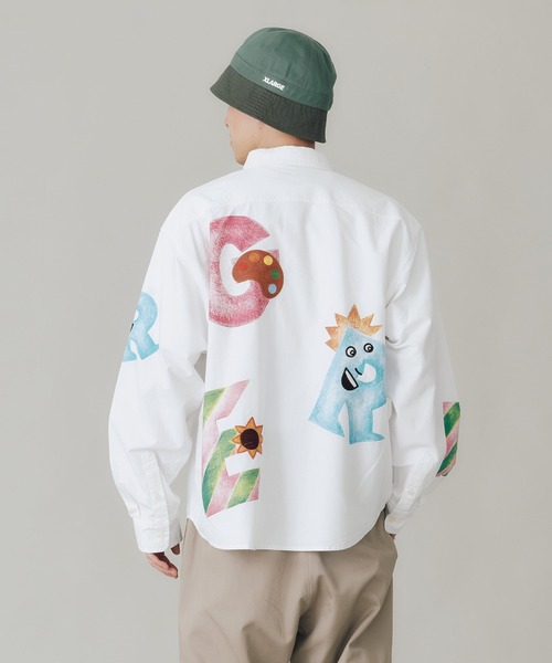 XLARGE（エクストララージ）の「VARIOUS LETTER L/S SHIRT（シャツ/ブラウス・メンズ・ライトブルー/ホワイト・S/XL/M/L）」の21枚目の写真