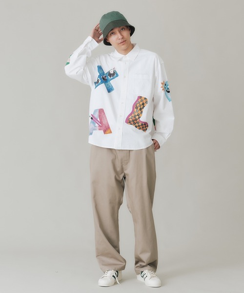 XLARGE（エクストララージ）の「VARIOUS LETTER L/S SHIRT（シャツ/ブラウス・メンズ・ライトブルー/ホワイト・S/XL/M/L）」の22枚目の写真