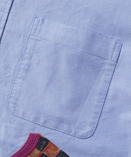 XLARGE（エクストララージ）の「VARIOUS LETTER L/S SHIRT（シャツ/ブラウス・メンズ・ライトブルー/ホワイト・S/XL/M/L）」の5枚目の写真