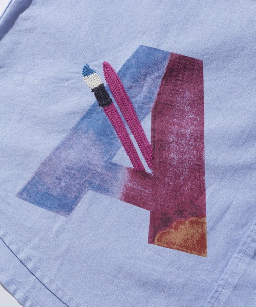 XLARGE（エクストララージ）の「VARIOUS LETTER L/S SHIRT（シャツ/ブラウス・メンズ・ライトブルー/ホワイト・S/XL/M/L）」の8枚目の写真