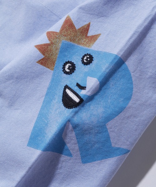 XLARGE（エクストララージ）の「VARIOUS LETTER L/S SHIRT（シャツ/ブラウス・メンズ・ライトブルー/ホワイト・S/XL/M/L）」の9枚目の写真