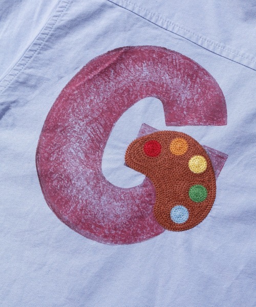 XLARGE（エクストララージ）の「VARIOUS LETTER L/S SHIRT（シャツ/ブラウス・メンズ・ライトブルー/ホワイト・S/XL/M/L）」の10枚目の写真