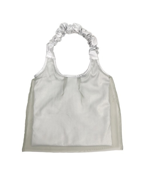 Per sist ence（パーシエンス）の「ギャザーハンドルチュールトート（トートバッグ・レディース・シルバー/アイボリー/ブラック/ブロンズ・FREE）」の19枚目の写真