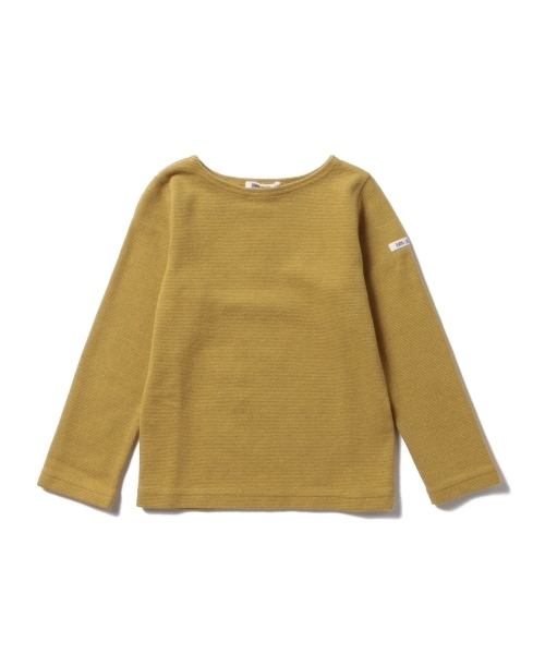 B:MING by BEAMS（ビーミングバイビームス）の「ビーミング by ビームス / ストレッチフライス長袖Tシャツ（Tシャツ/カットソー・キッズ・ネイビー/イエロー系その他/オフホワイト/ライトグレー・80/90/110/100/130/120）」の4枚目の写真