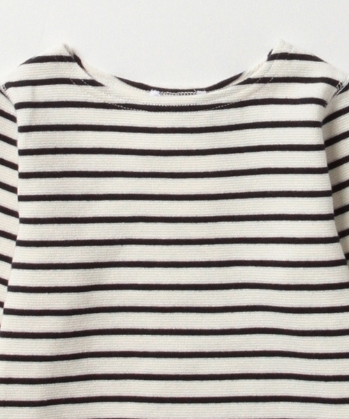 B:MING by BEAMS（ビーミングバイビームス）の「ビーミング by ビームス / ストレッチフライス長袖Tシャツ（Tシャツ/カットソー・キッズ・ネイビー/イエロー系その他/オフホワイト/ライトグレー・80/90/110/100/130/120）」の16枚目の写真