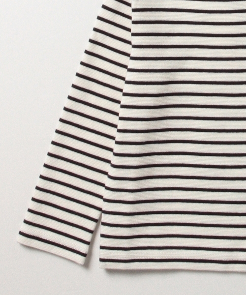 B:MING by BEAMS（ビーミングバイビームス）の「ビーミング by ビームス / ストレッチフライス長袖Tシャツ（Tシャツ/カットソー・キッズ・ネイビー/イエロー系その他/オフホワイト/ライトグレー・80/90/110/100/130/120）」の17枚目の写真