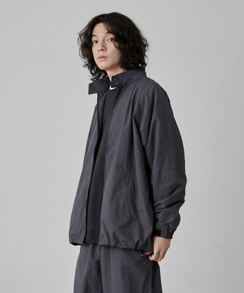 coen（コーエン）の「ナイロングログランスポーツトラックジャケット（ナイロンジャケット・メンズ・ダークグレー/ブラック・L/M/S/XL）」の8枚目の写真