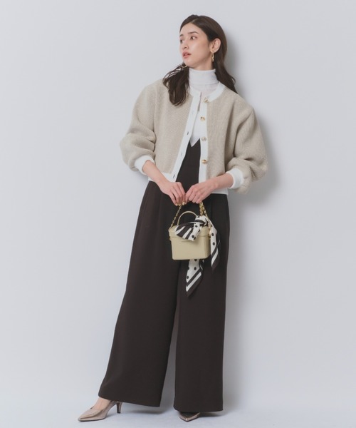 JUSGLITTY（ジャスグリッティー）の「シャイニーマルチ釦カーデ