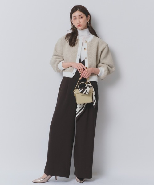 JUSGLITTY（ジャスグリッティー）の「シャイニーマルチ釦カーデ