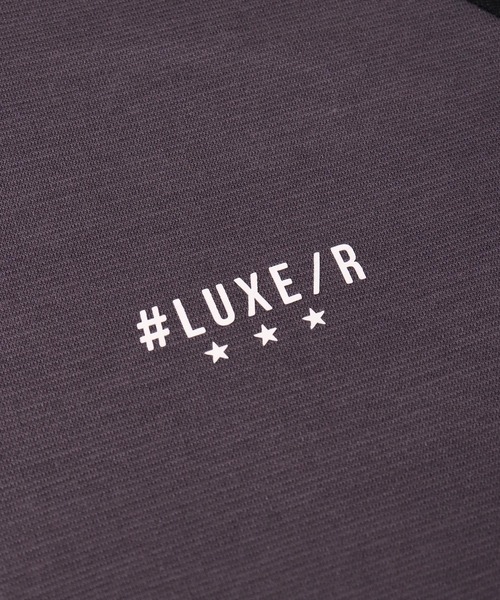 (RM)【LUXE/R GOLF】ストレッチ スムース ハイネック ラグラン 長袖 Tシャツ（Tシャツ/カットソー）｜LUXE/R GOLF（ラグジュ ゴルフ）