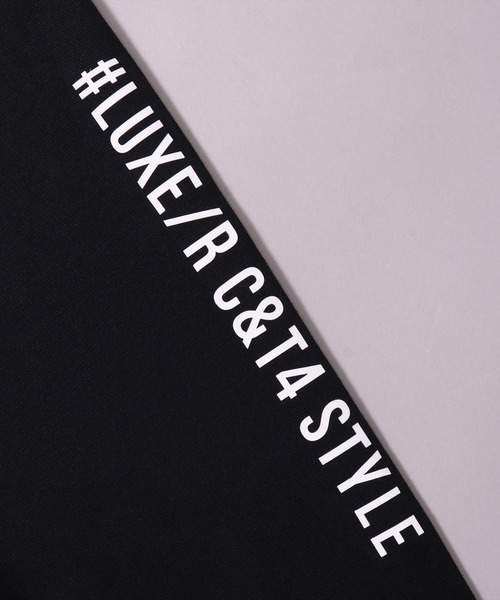 (RM)【LUXE/R GOLF】ストレッチ スムース ハイネック ラグラン 長袖 Tシャツ（Tシャツ/カットソー）｜LUXE/R GOLF（ラグジュ ゴルフ）