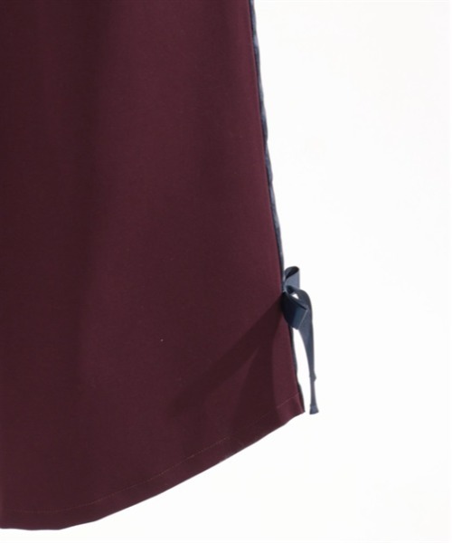 axes femme（アクシーズファム）の「リボン付ラインジャージパンツ（その他パンツ・レディース・ワイン/ブラック/サックスブルー・FREE）」の5枚目の写真