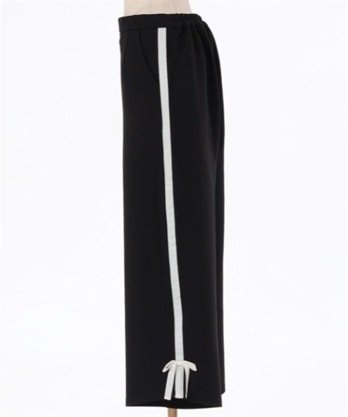 axes femme（アクシーズファム）の「リボン付ラインジャージパンツ（その他パンツ・レディース・ワイン/ブラック/サックスブルー・FREE）」の9枚目の写真