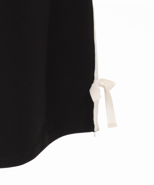 axes femme（アクシーズファム）の「リボン付ラインジャージパンツ（その他パンツ・レディース・ワイン/ブラック/サックスブルー・FREE）」の12枚目の写真