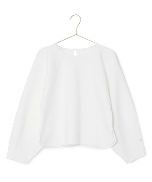 ROPE' PICNIC（ロペピクニック）の「CALINE×ROPE' PICNIC/ダンボールカットトップス（Tシャツ/カットソー・レディース・チャコールグレー/ホワイト・38）」の20枚目の写真