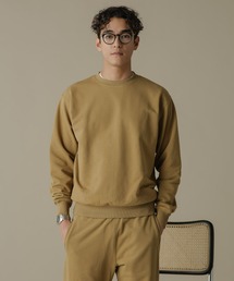 NANO universe | 「NJ/CLUB」HOMESTOCK SORONA裏毛クルーネックスウェット(セットアップ可)(スウェット)