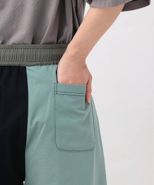 チチカカ（チチカカ）の「クレイジーカラーハーフパンツ【ユニセックス】（その他パンツ・メンズ・カーキ/ブラック・MEDIUM/LARGE）」の14枚目の写真