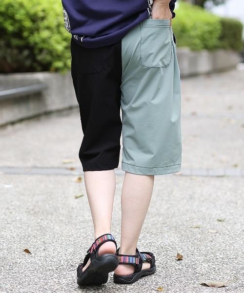 チチカカ（チチカカ）の「クレイジーカラーハーフパンツ【ユニセックス】（その他パンツ・メンズ・カーキ/ブラック・MEDIUM/LARGE）」の4枚目の写真
