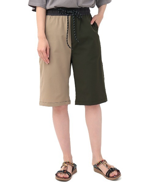 チチカカ（チチカカ）の「クレイジーカラーハーフパンツ【ユニセックス】（その他パンツ・メンズ・カーキ/ブラック・MEDIUM/LARGE）」の7枚目の写真