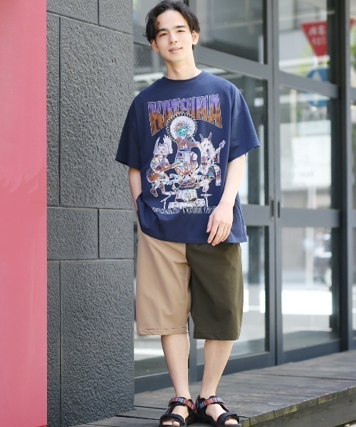 チチカカ（チチカカ）の「クレイジーカラーハーフパンツ【ユニセックス】（その他パンツ・メンズ・カーキ/ブラック・MEDIUM/LARGE）」の22枚目の写真