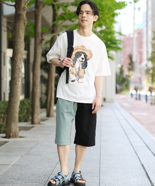 チチカカ（チチカカ）の「クレイジーカラーハーフパンツ【ユニセックス】（その他パンツ・メンズ・カーキ/ブラック・MEDIUM/LARGE）」の21枚目の写真