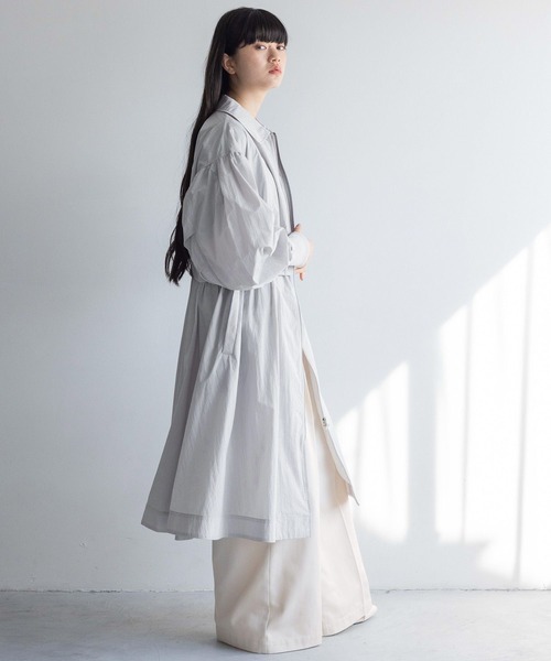 yuw（ユウ）の「タックバギーパンツ 106300（その他パンツ・レディース・ブラック/ナチュラル・MEDIUM/LARGE）」の7枚目の写真