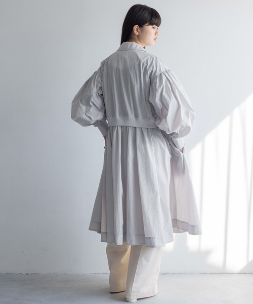 yuw（ユウ）の「タックバギーパンツ 106300（その他パンツ・レディース・ブラック/ナチュラル・MEDIUM/LARGE）」の8枚目の写真