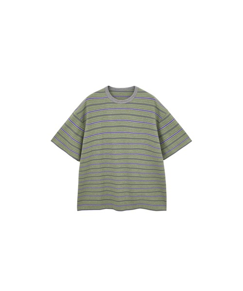 ENCIRCLE(エンサークル)の「【ENCIRCLE/エンサークル】en border T/エンボーダーティー(Tシャツ)(Tシャツ/カットソー・レディース・ベージュ・1)」の15枚目の写真