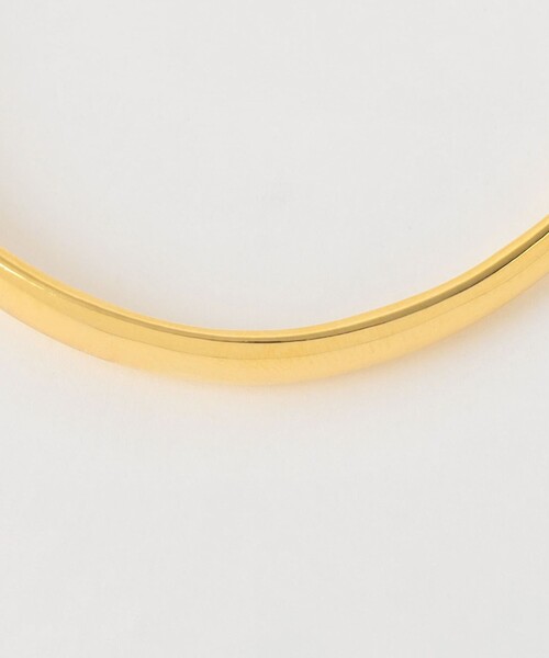 green label relaxing（グリーンレーベルリラクシング）の「メタルカーブバー＆チェーン ブレスレット（ブレスレット・レディース・ゴールド/シルバー・FREE）」の4枚目の写真