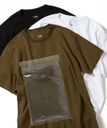 CRIMIE | CREW NECK T-SHIRT 2P + 1P SERVICE 3P PACK / 無地クルーネック 2P + 1P サービス3P パック(Tシャツ/カットソー)