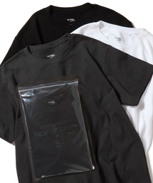 CRIMIE | CREW NECK POCKET T-SHIRT 2P + 1P SERVICE PACK(Tシャツ/カットソー)