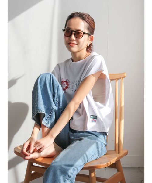 Ungrid（アングリッド）の「ウェリントンカラーレンズサングラス（サングラス・レディース・クリア/ブラック・FREE）」の11枚目の写真