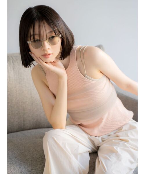 Ungrid（アングリッド）の「ウェリントンカラーレンズサングラス（サングラス・レディース・クリア/ブラック・FREE）」の17枚目の写真