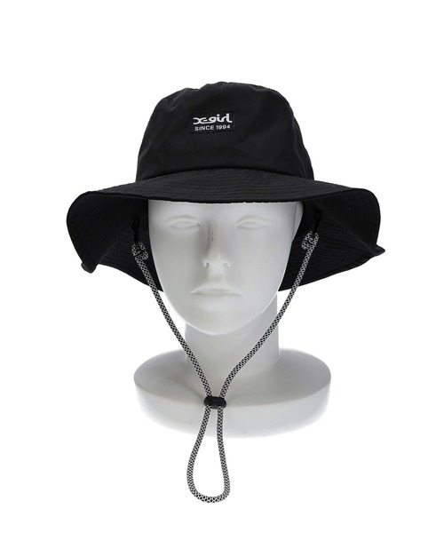 X-girl(エックスガール)の「ADVENTURE HAT(ハット・レディース・ブラック/ベージュ・ONE SIZE)」の11枚目の写真