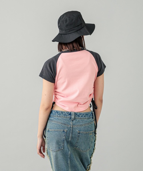 X-girl(エックスガール)の「ADVENTURE HAT(ハット・レディース・ブラック/ベージュ・ONE SIZE)」の15枚目の写真
